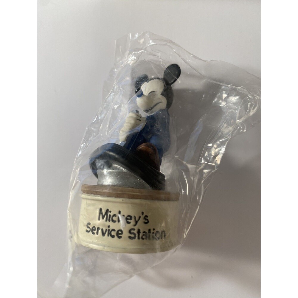 Lenox Disney Movie StarThimbles “Mickey’s Service Station” Original Box New